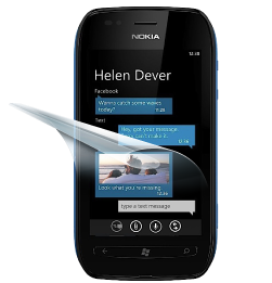 710 Lumia Kijelző