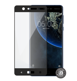 5 (2017) Tempered Glass protection (full COVER black) ochrana displeje