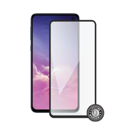G970 Galaxy S10e Tempered Glass protection (full COVER black) ochrana displeje