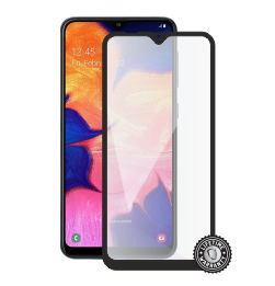 A105 Galaxy A10 Tempered Glass protection (full COVER black) ochrana displeje