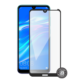 Y7 (2019) Tempered Glass protection (full COVER black) display