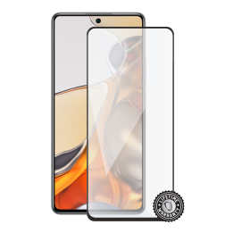11T Pro (full COVER black) Tempered Glass protection (full COVER black) ochrana displeje