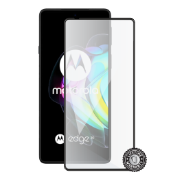 Edge 20 XT2143 Tempered Glass protection (full COVER black) ochrana displeje