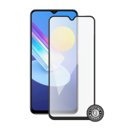 Y72 5G Tempered Glass protection (full COVER black) display