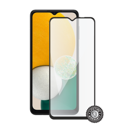 A136 Galaxy A13 5G Tempered Glass protection (full COVER black) Kijelző