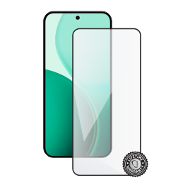 Reno 14F 5G Tempered Glass Protection (full COVER black) ochrana displeje